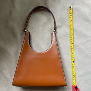 Staud Brown Leather Bag